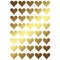 Gold Heart Stickers 3/4" – 400 Count Metallic Heart Stickers for Crafts, Rewards, Classroom & Scrapbooking